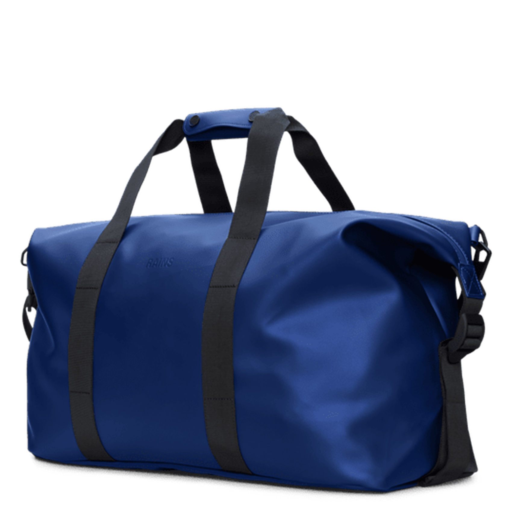 Sac de voyage zippé uni RAINS Blau
