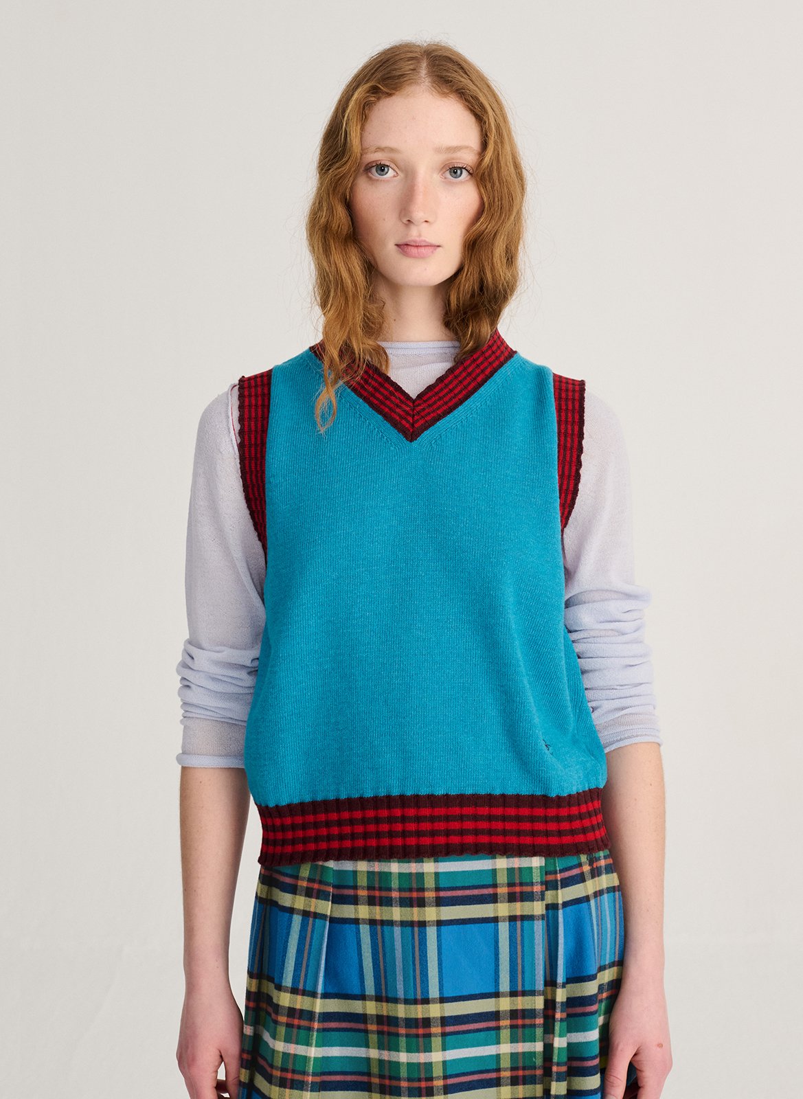 Pull droit sans manches BOBO CHOSES Blue