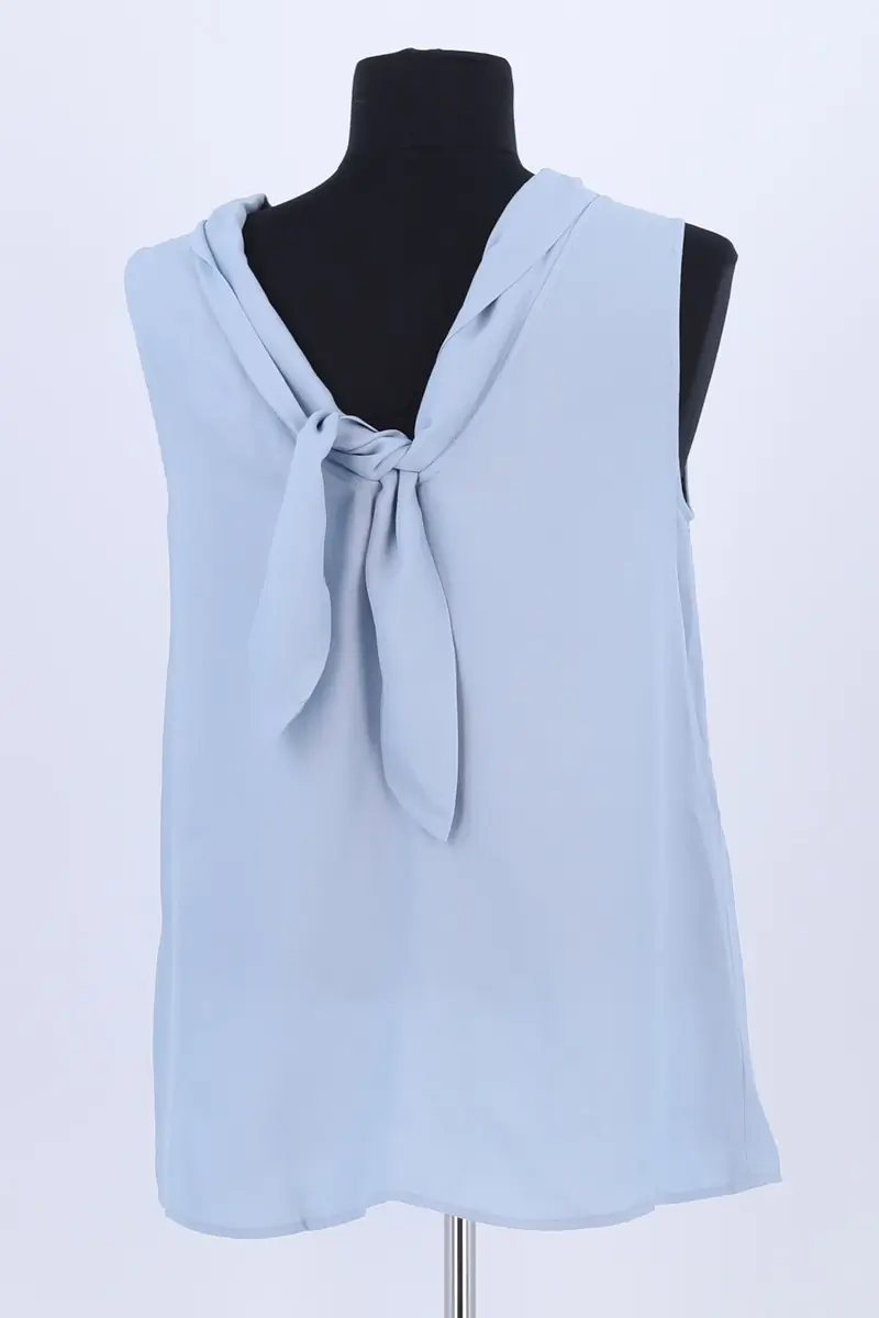 Azawood sleeveless top TARA JARMON - Seconde Main Blue