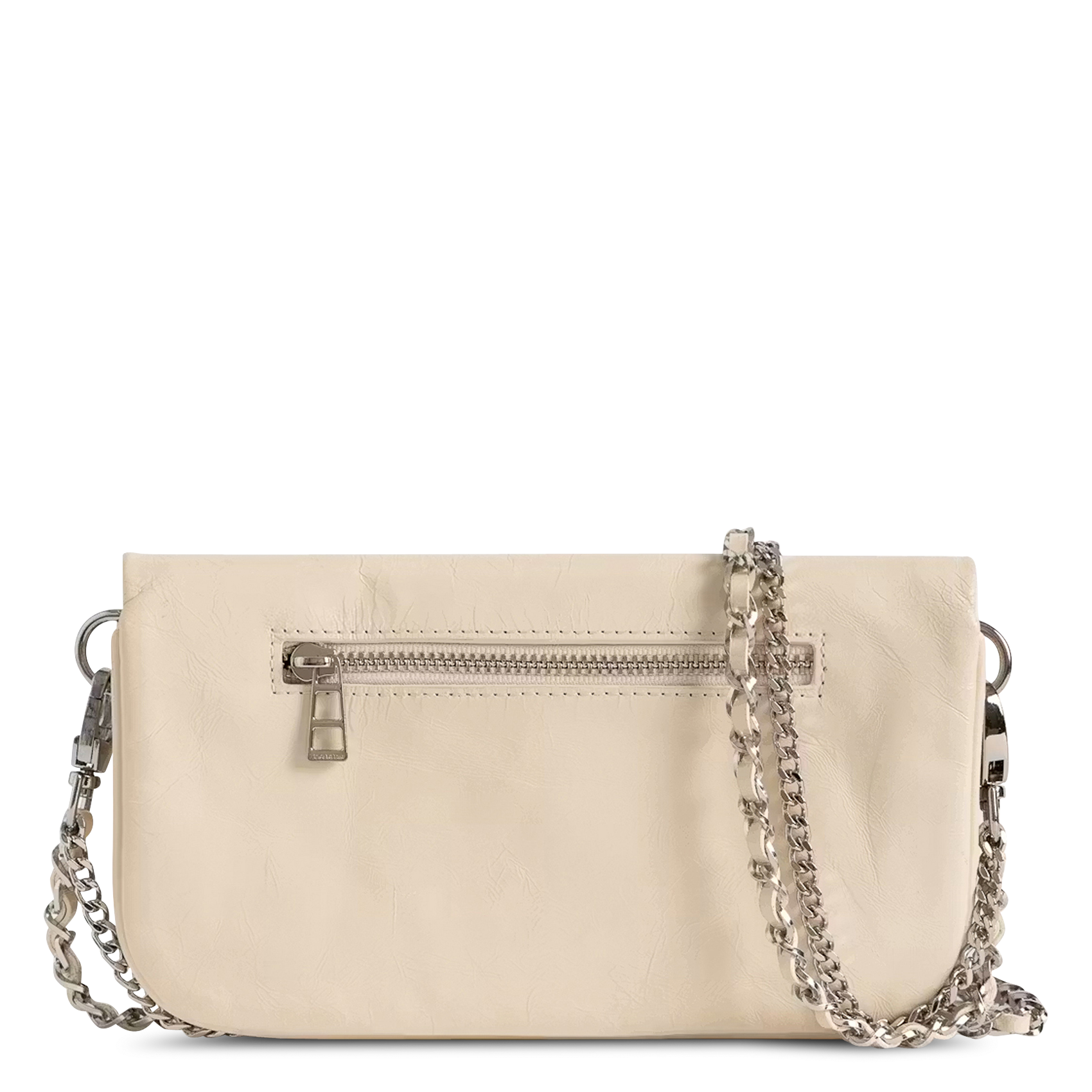 Sac bandoulière en cuir ZADIG&VOLTAIRE Blanc