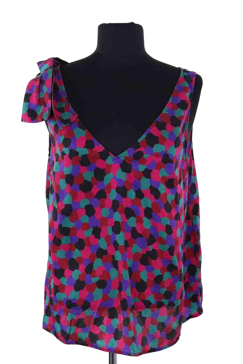 Azawood sleeveless top SEZANE - Seconde main Multicolored