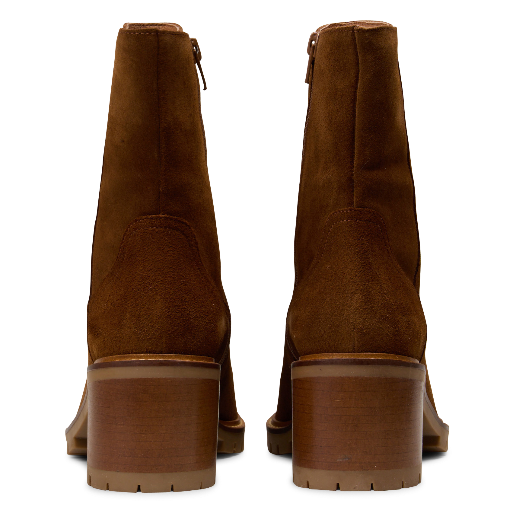 Bottines en cuir suédé MELLOW YELLOW Marron