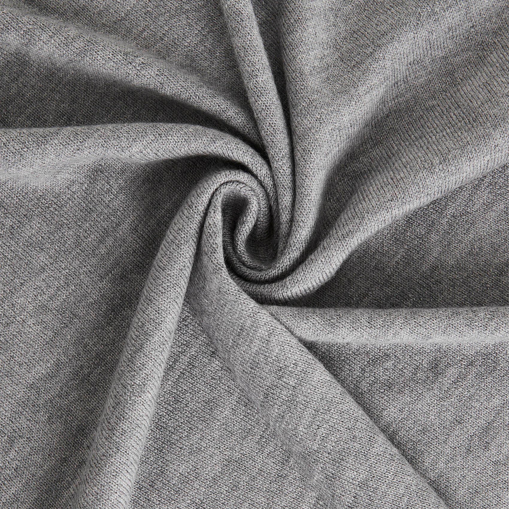 Echarpe triangle en laine COTELAC ACOTE Gris