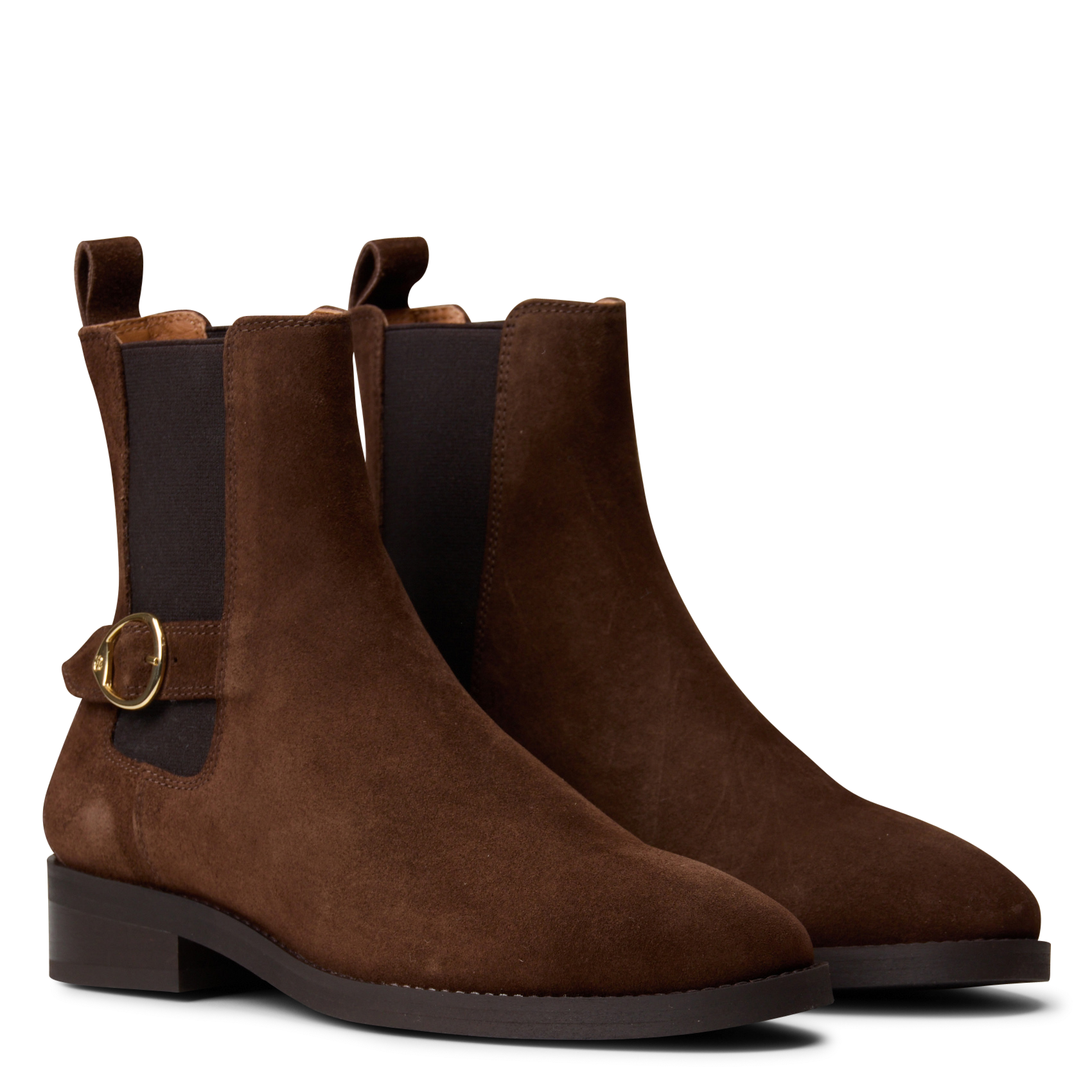 Lederstiefeletten | Braun SOCQUE PARIS Damen