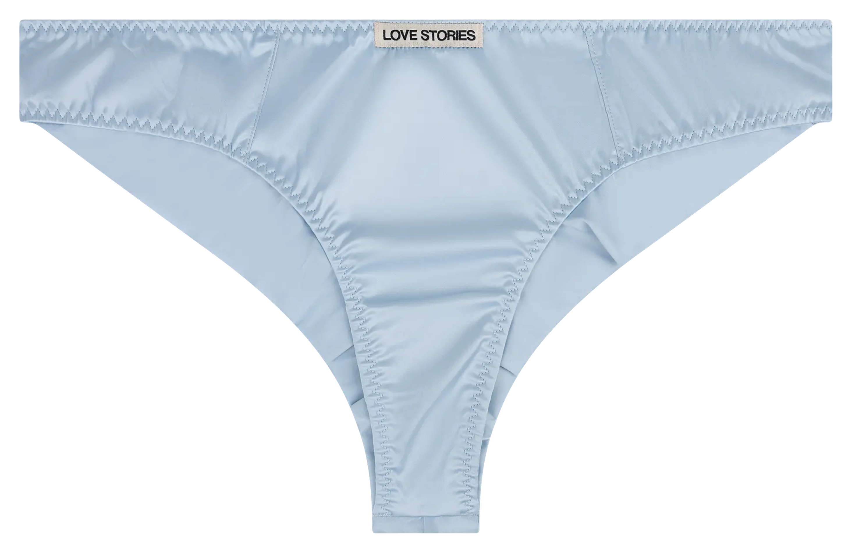 Culotte coupe brésilienne unie LOVE STORIES Bleu