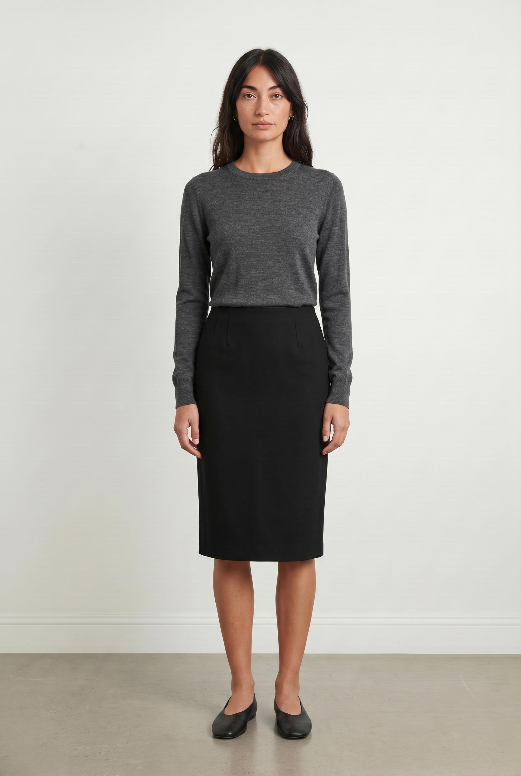Short & midi skirt JOSEPH - Seconde Main Black