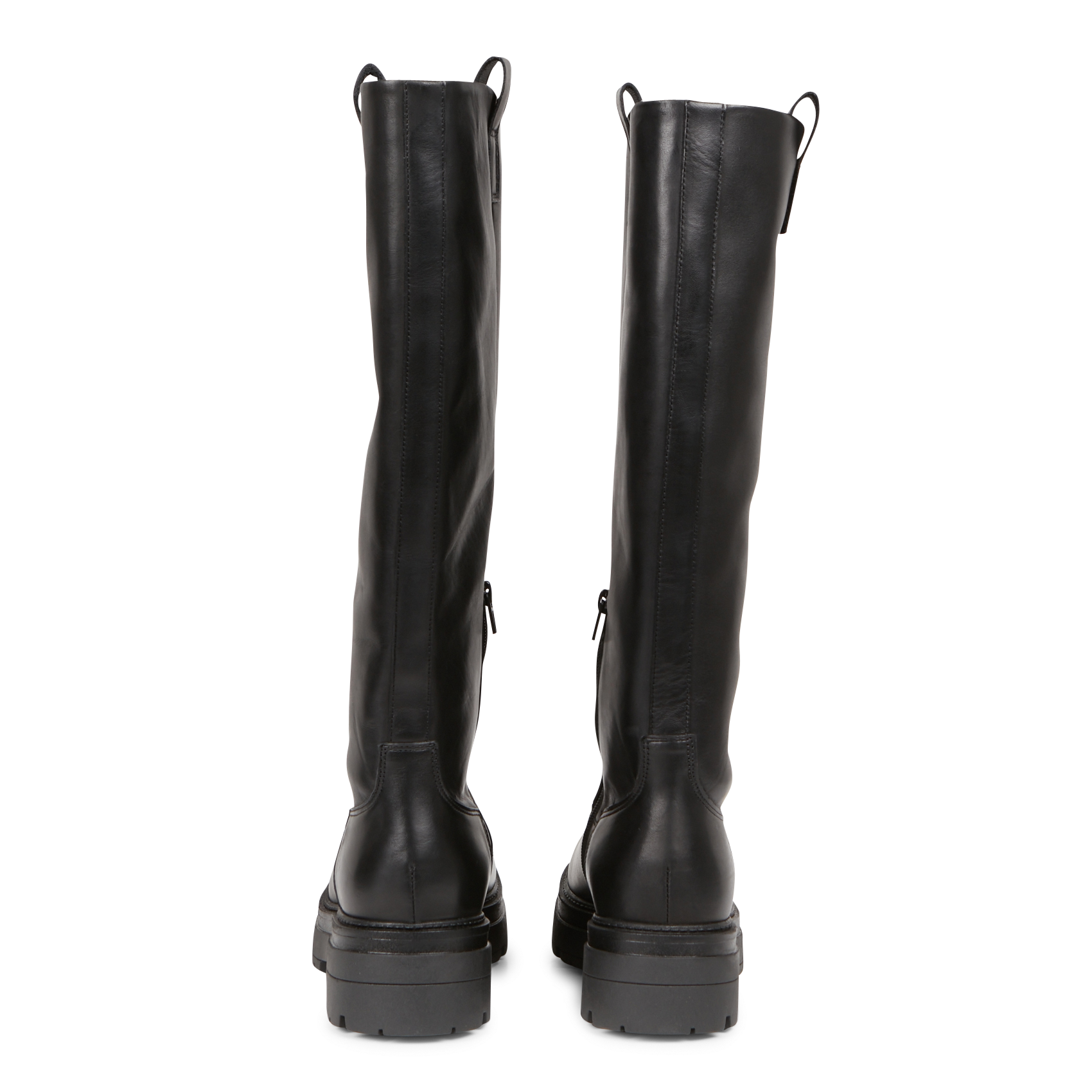 Leather boots JONAK Black