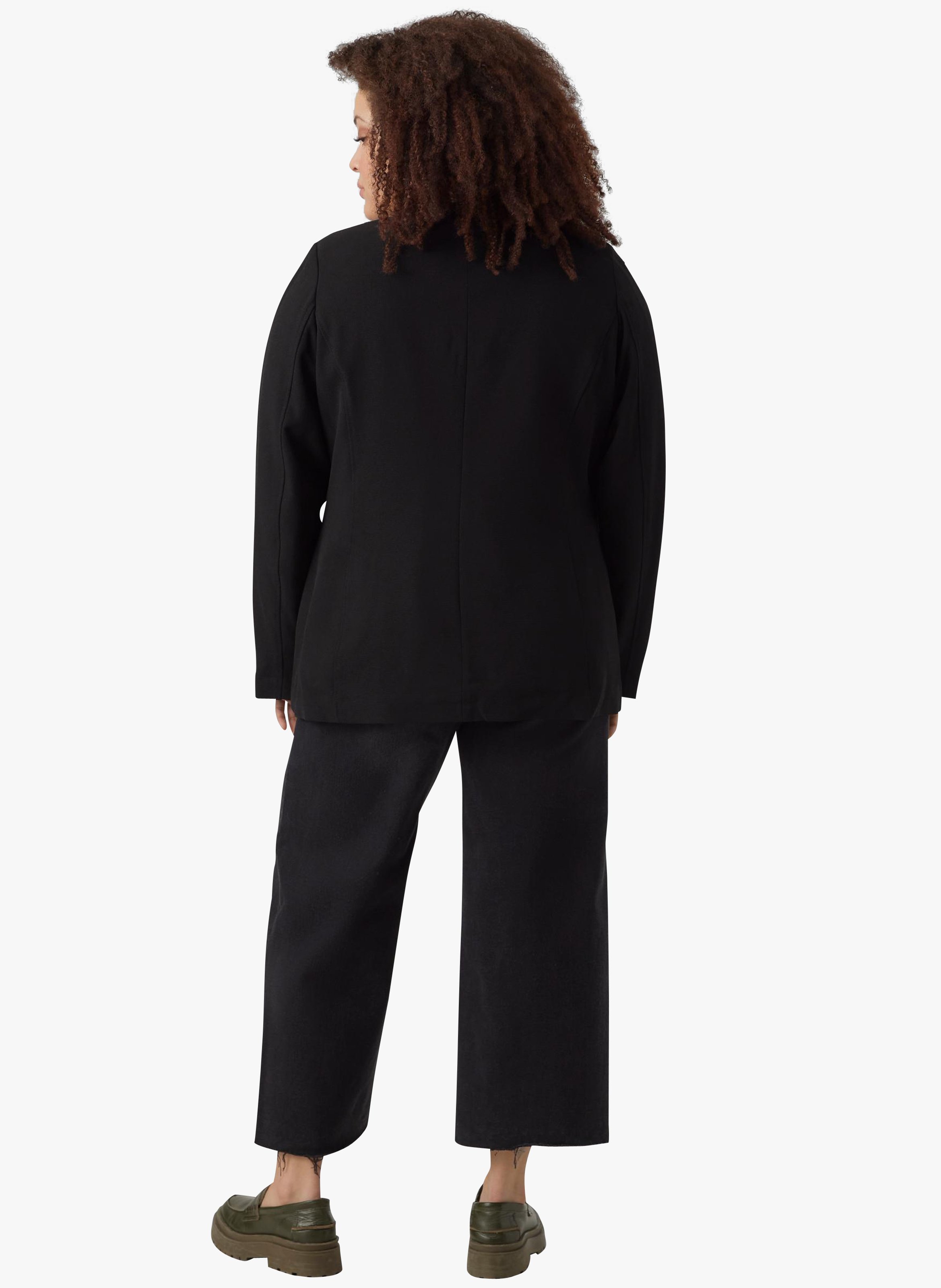 Slim-fit blazer VERO MODA CURVE Black