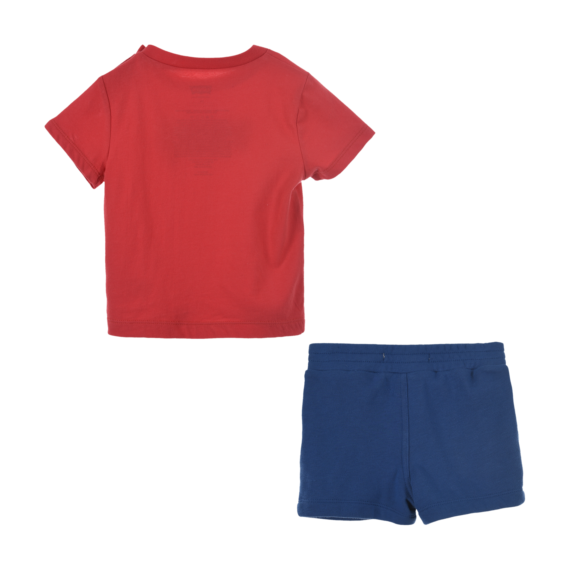 Ensemble de 2 pièces imprimé en coton mélangé LEVI'S KIDS Rouge