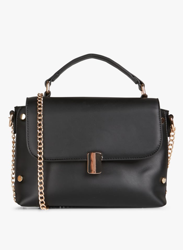 Sac Main Cha ne Noir Au Printemps Paris Femme Place des