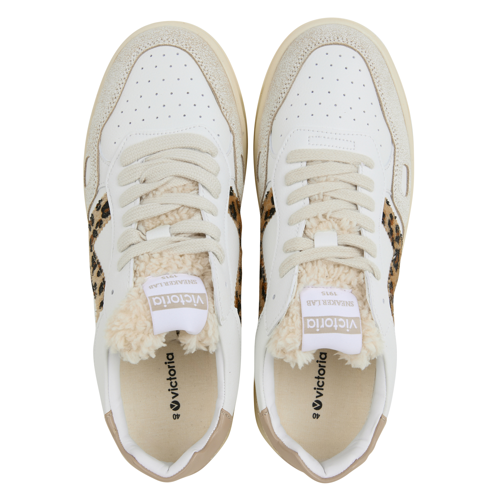 Baskets basses VICTORIA Marron