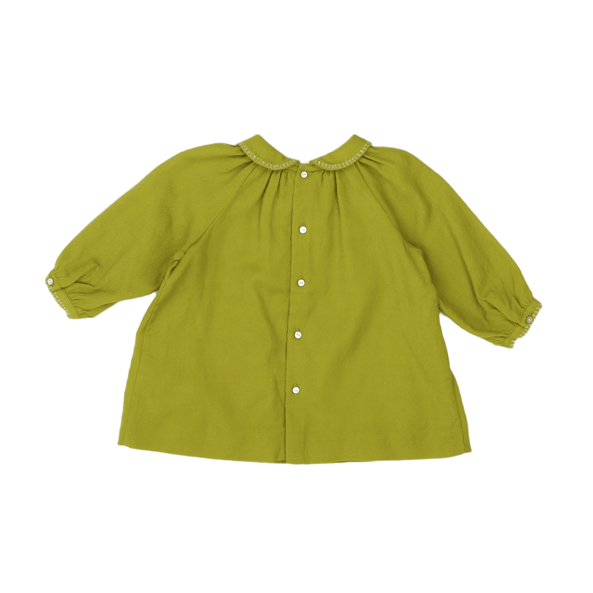 Green baby dress - 6 months BONPOINT - Seconde Main Green