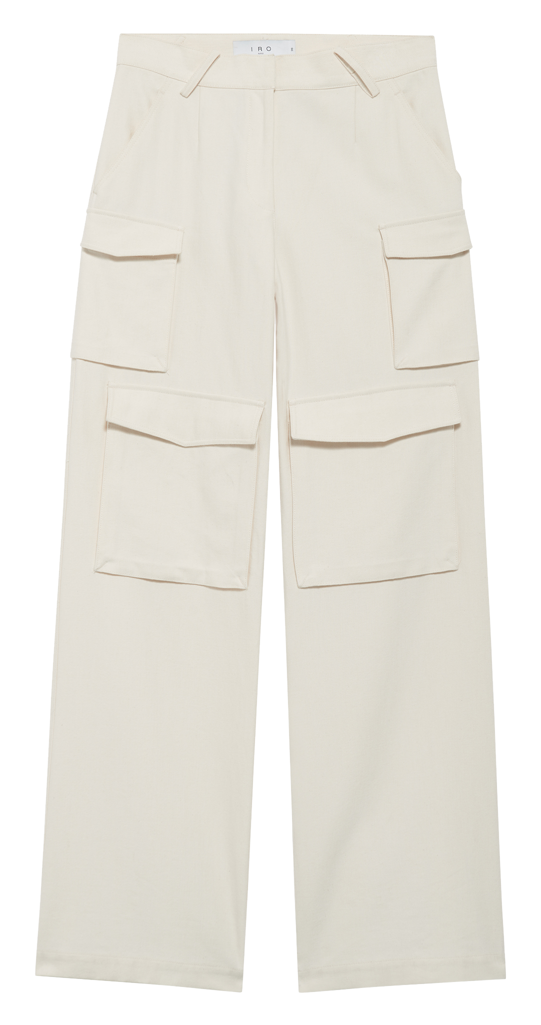 Cotton-blend chinos IRO Beige