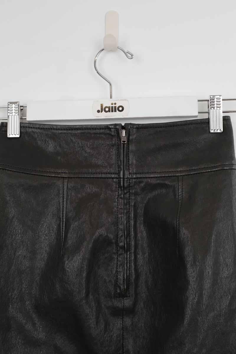 Leather mini-skirt ISABEL MARANT - Seconde Main Black