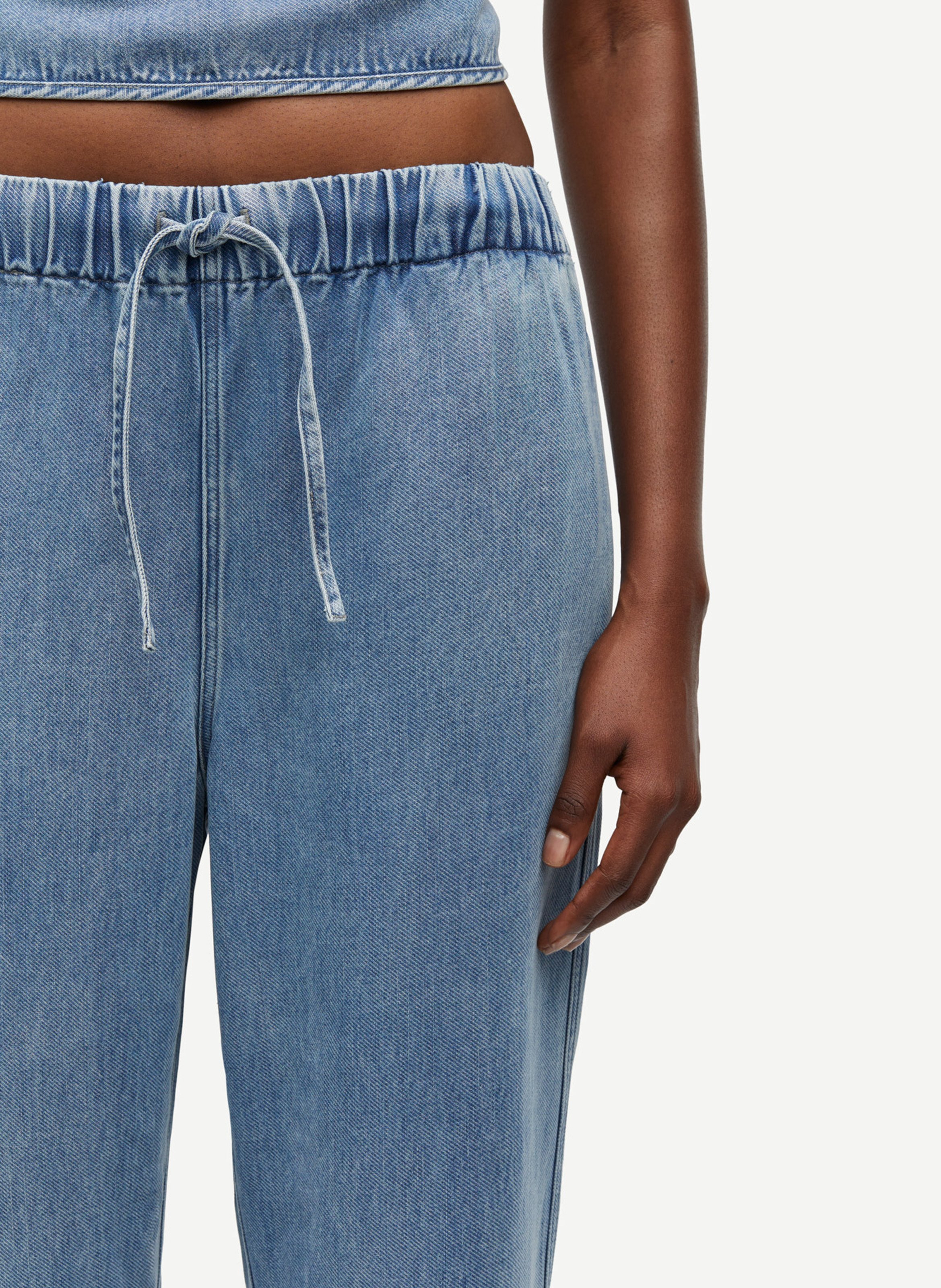 Pantalon droit  SAMSOE SAMSOE Bleu