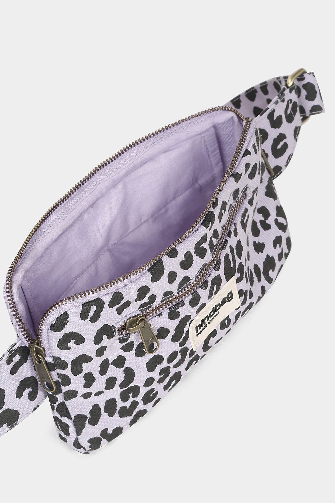 Cotton waist bag HINDBAG Purple