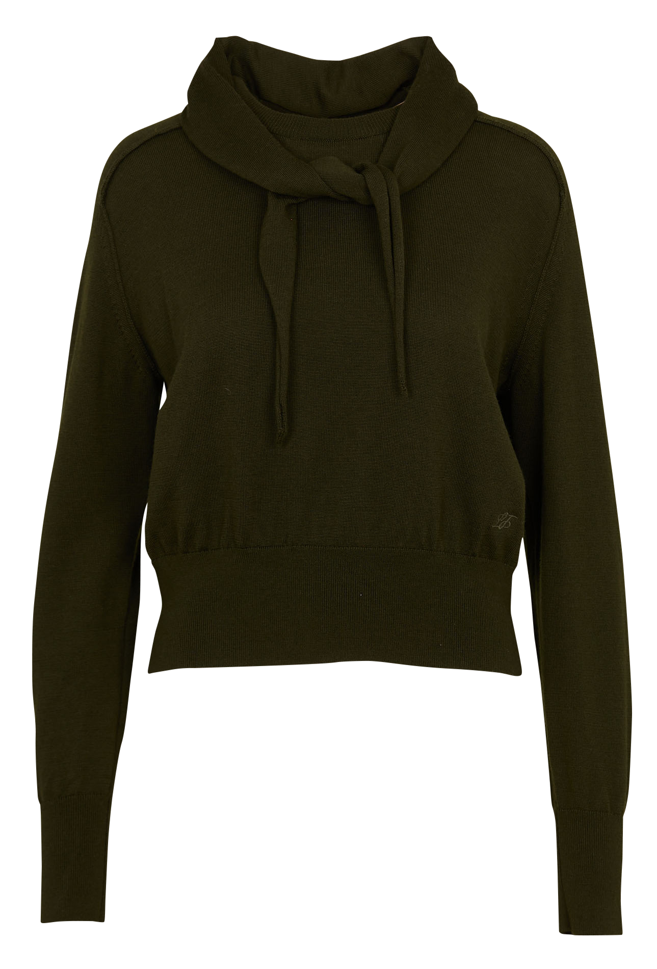 Oversize-Pullover aus Wolle LAURENCE BRAS Grun