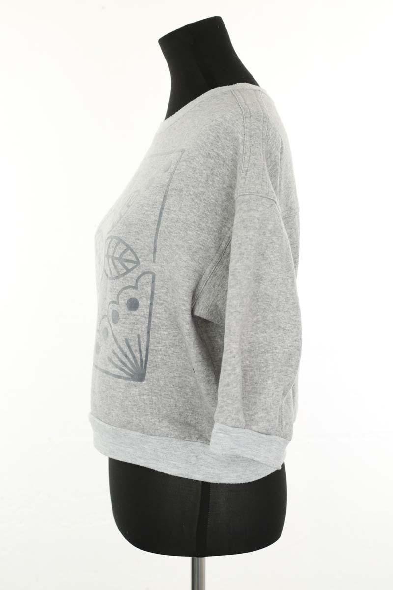 Cotton sweater TARA JARMON - Seconde Main Grey