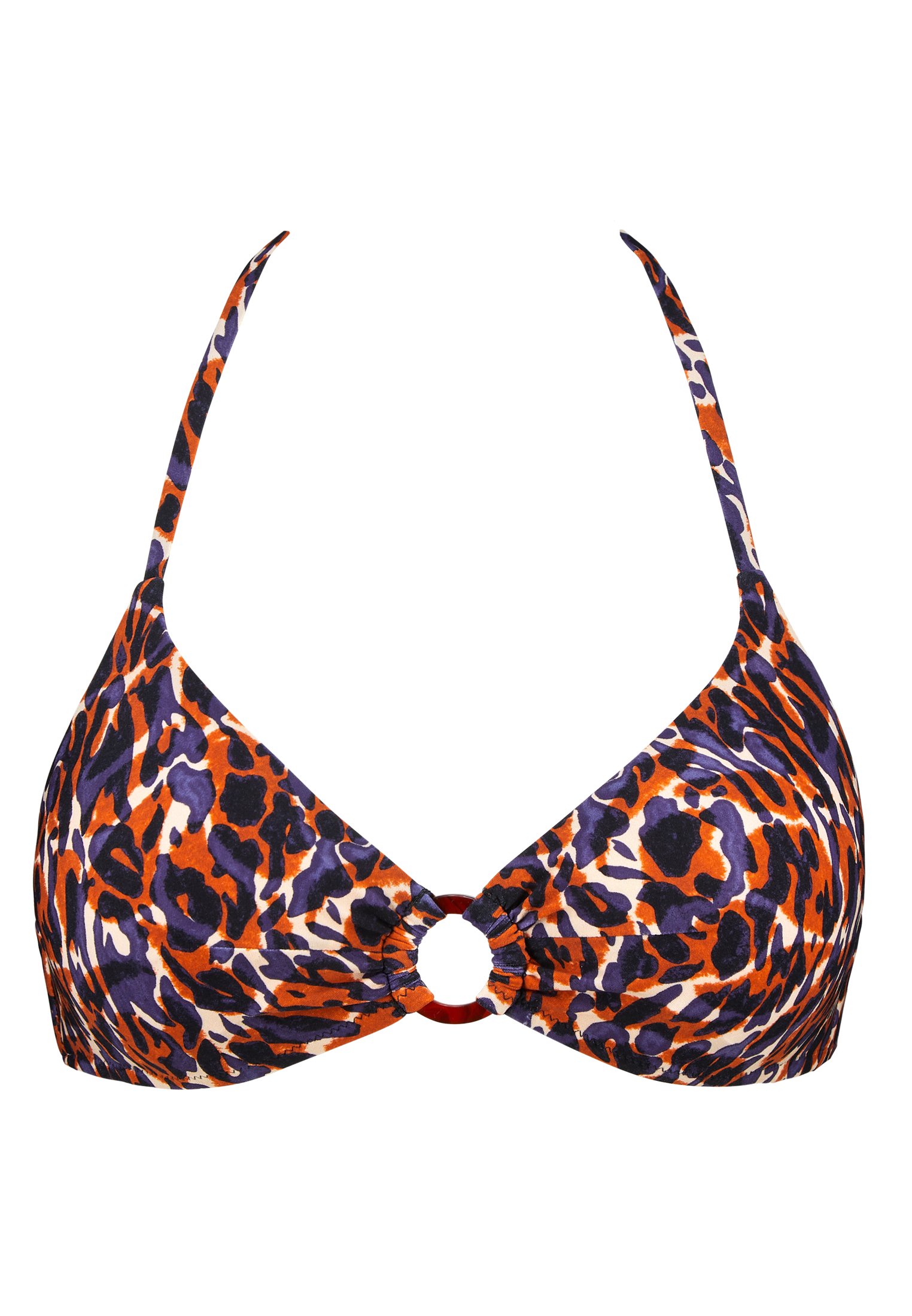 Triangle bikini top with removable padding AUBADE Red