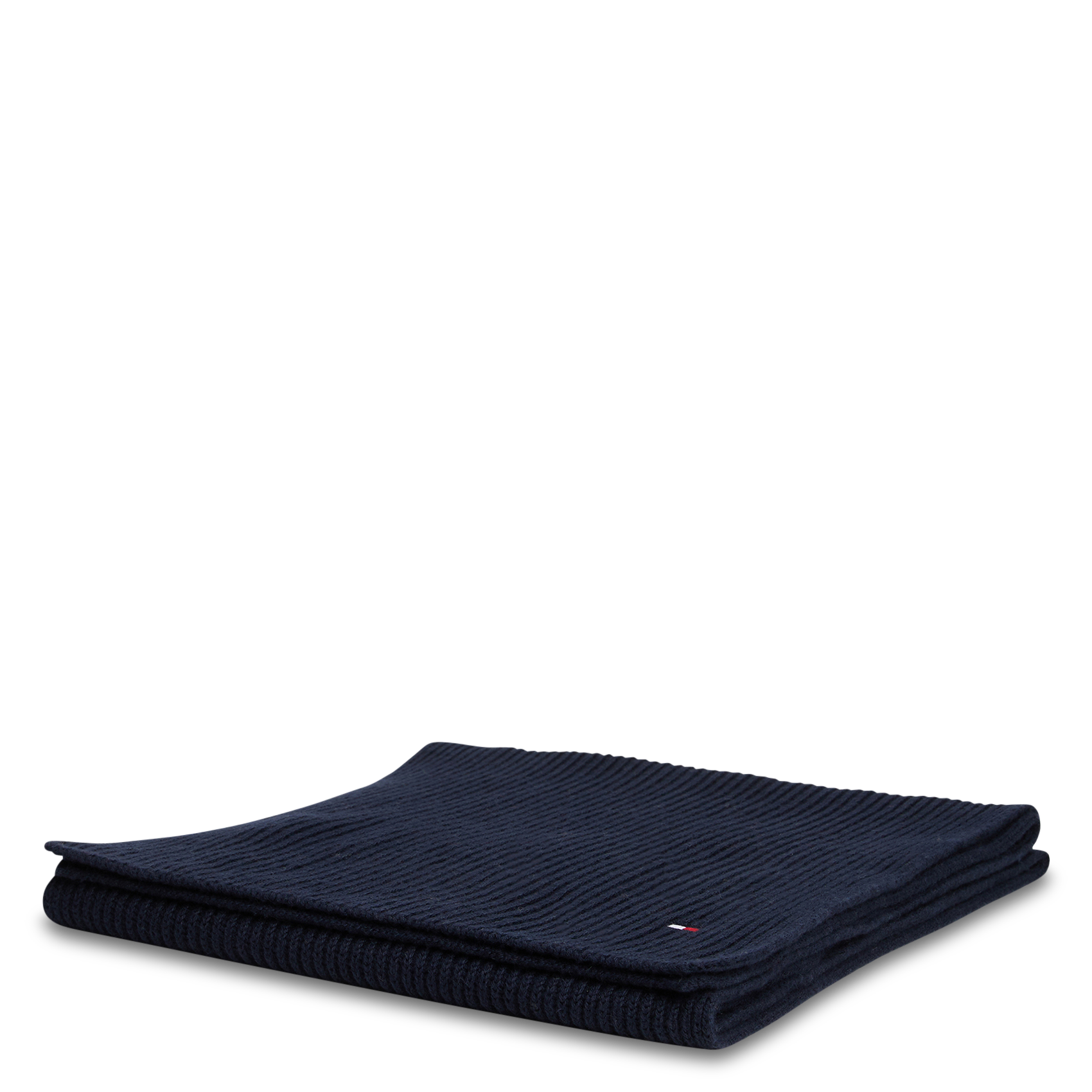 Organic cotton-blend scarf TOMMY HILFIGER Blue