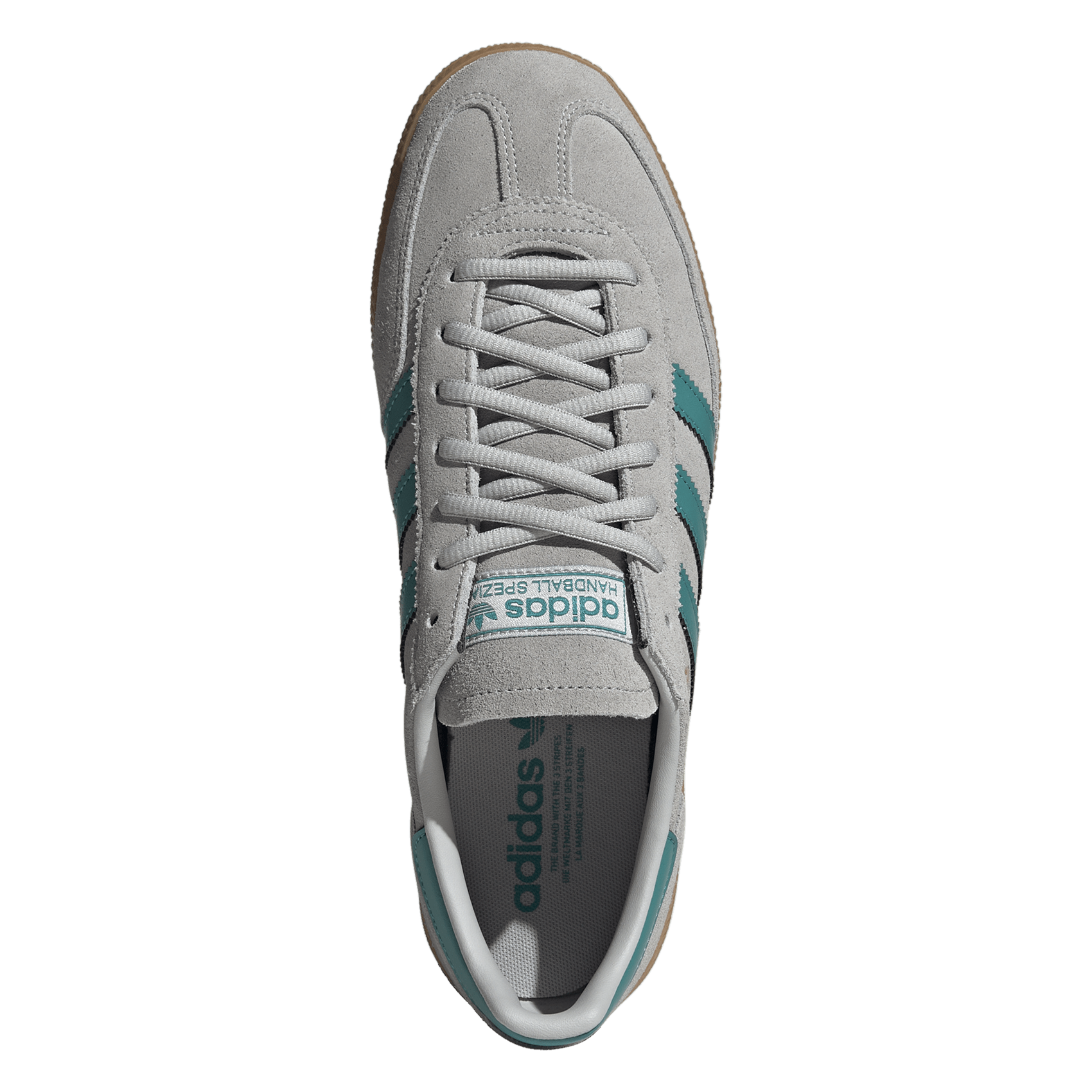 Baskets basses en cuir ADIDAS Gris