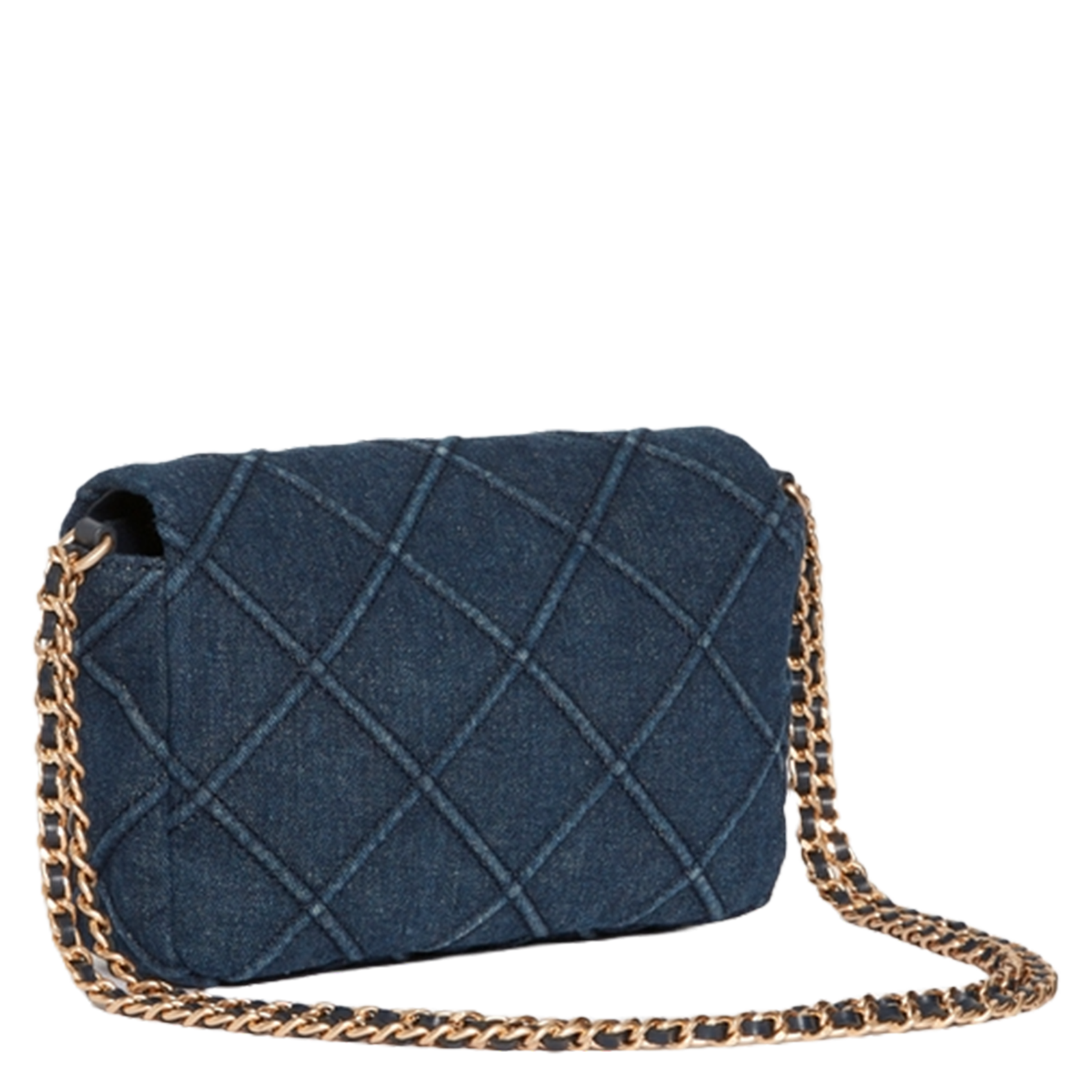 Cotton shoulder bag VANESSA BRUNO Blue