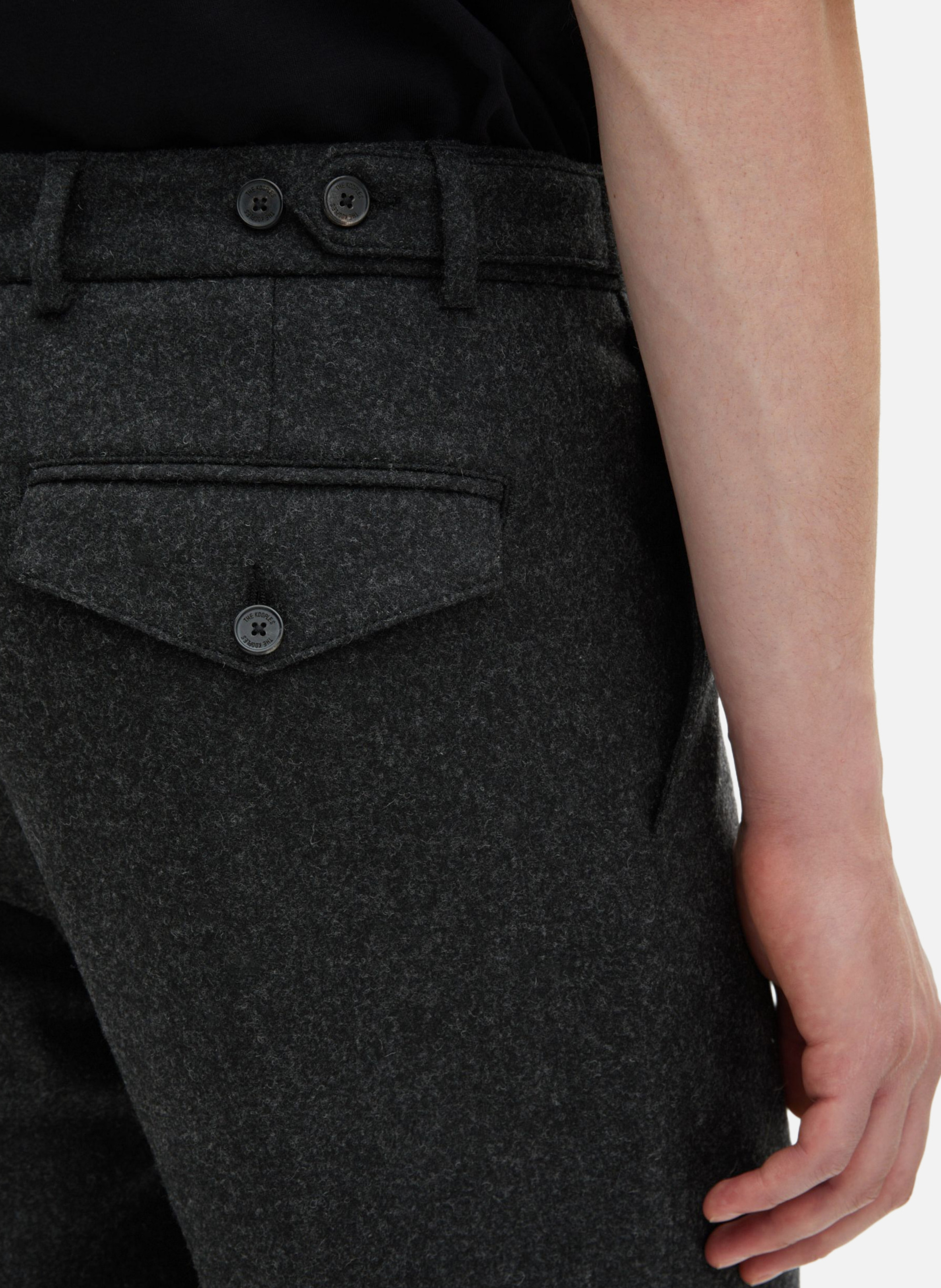 Slim fit pants THE KOOPLES Grey