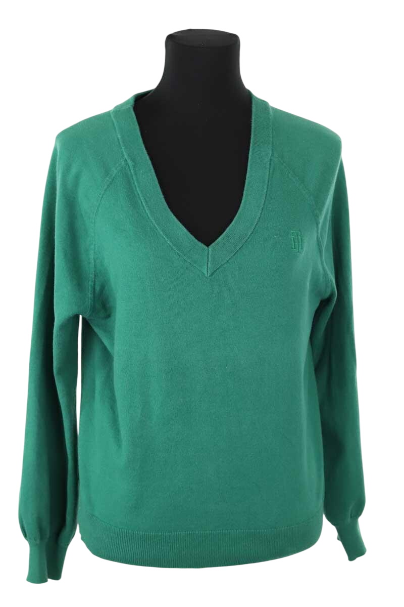 Cotton sweater TOMMY HILFIGER - SECONDE MAIN Green