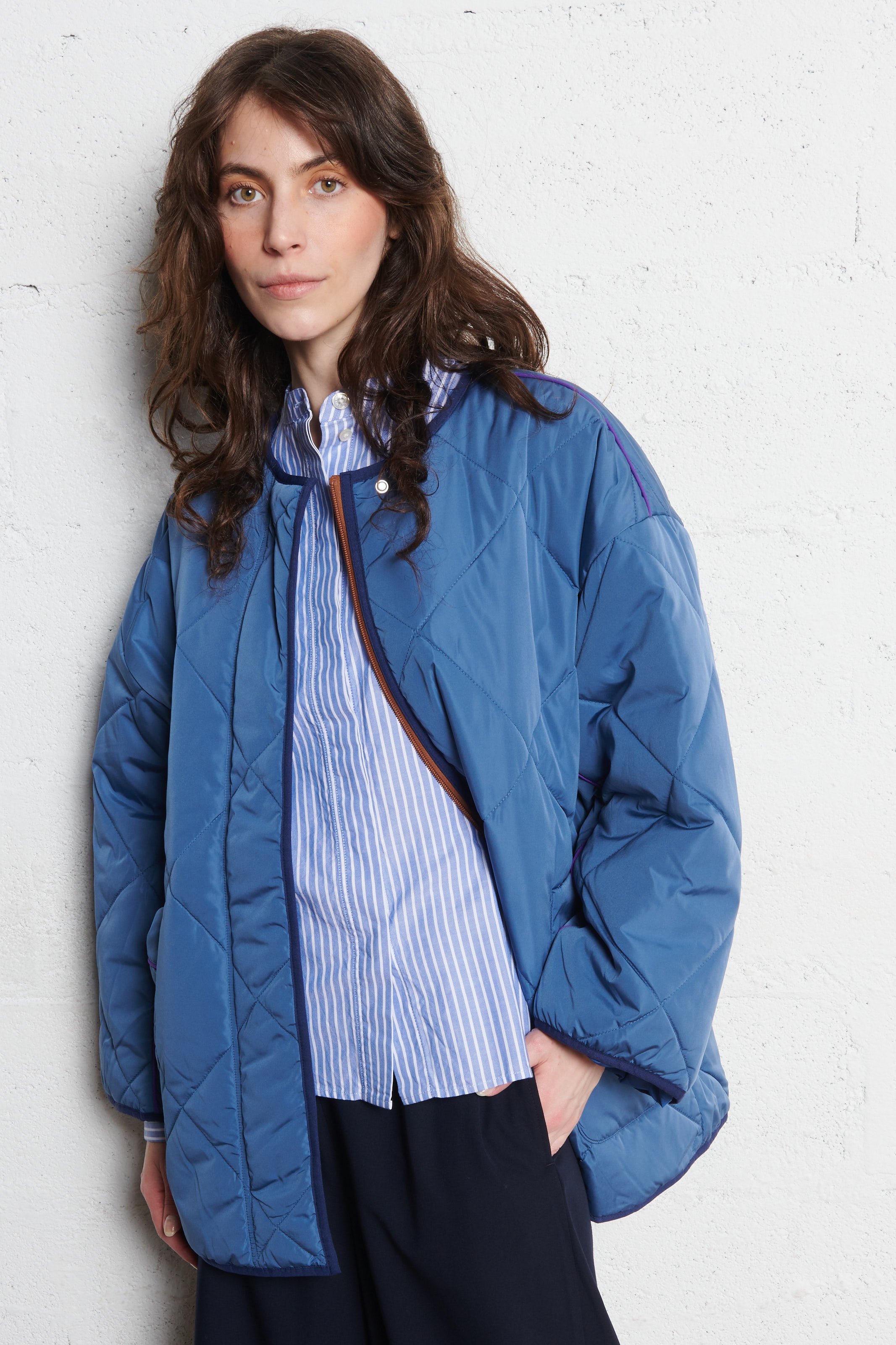 Oversize-Steppjacke AMERICAN VINTAGE