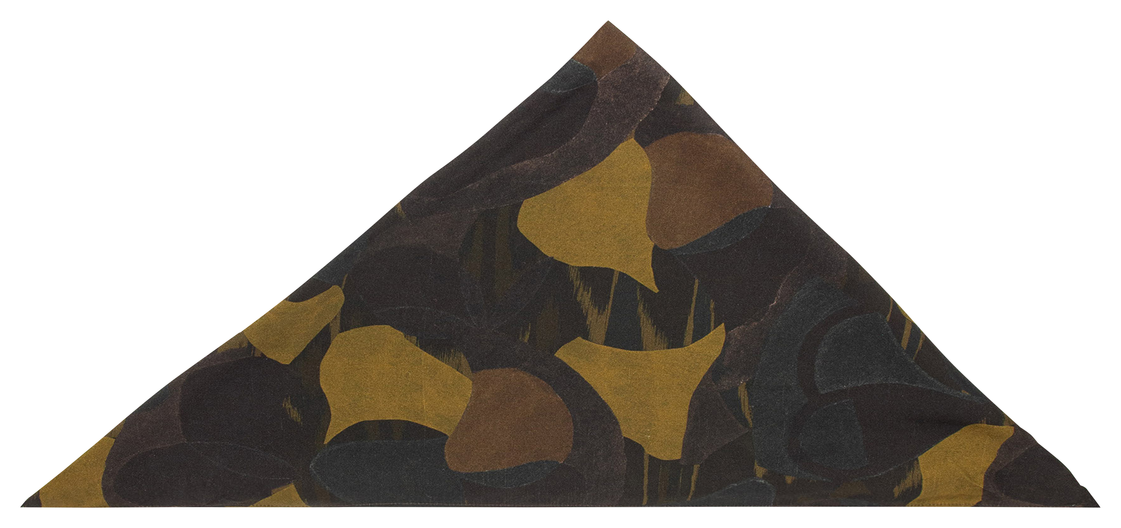 Quadratisches Tuch mit exklusivem Print aus Crêpe SESSUN Mehrfarbig