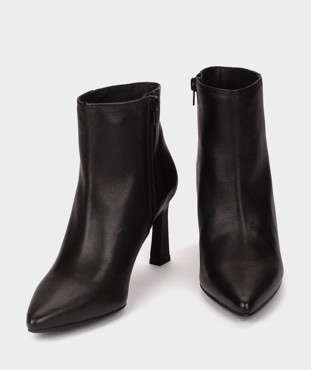 Black leather ankle boots PEDRO MIRALLES Black