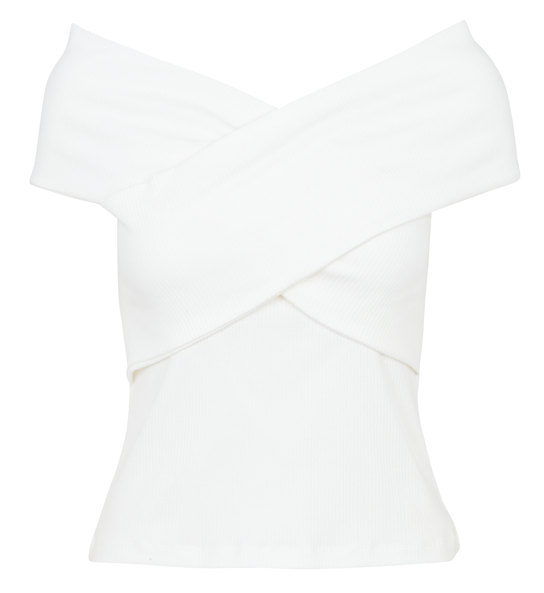 Fitted T-shirt in blended organic cotton LA FEE MARABOUTEE White
