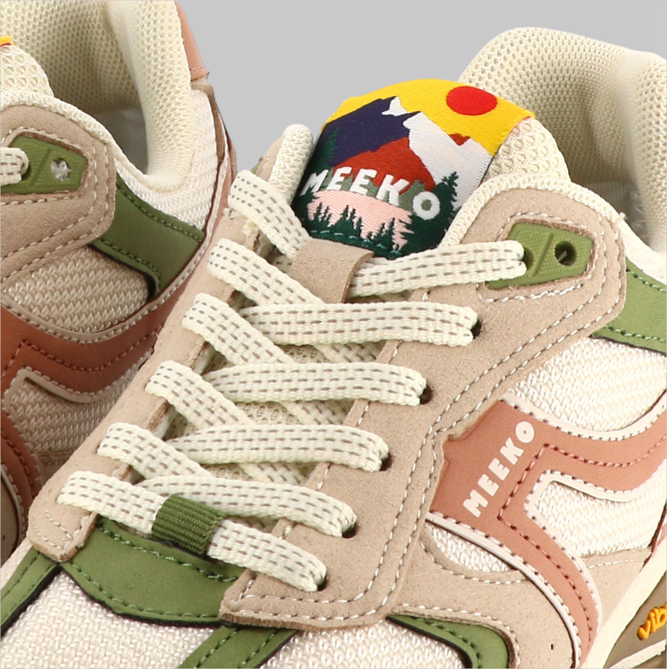 Baskets techniques et durables MEEKO Vert
