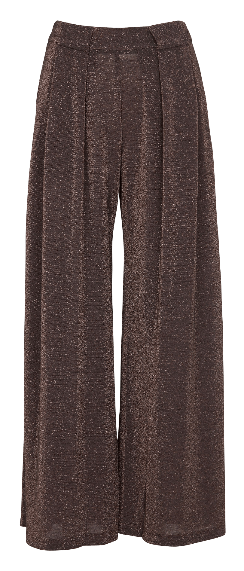 Weit geschnittene Strickhose MOMONI Pflaume