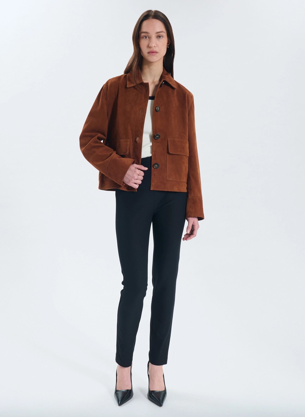 Skinny broek ZAPA Zwart