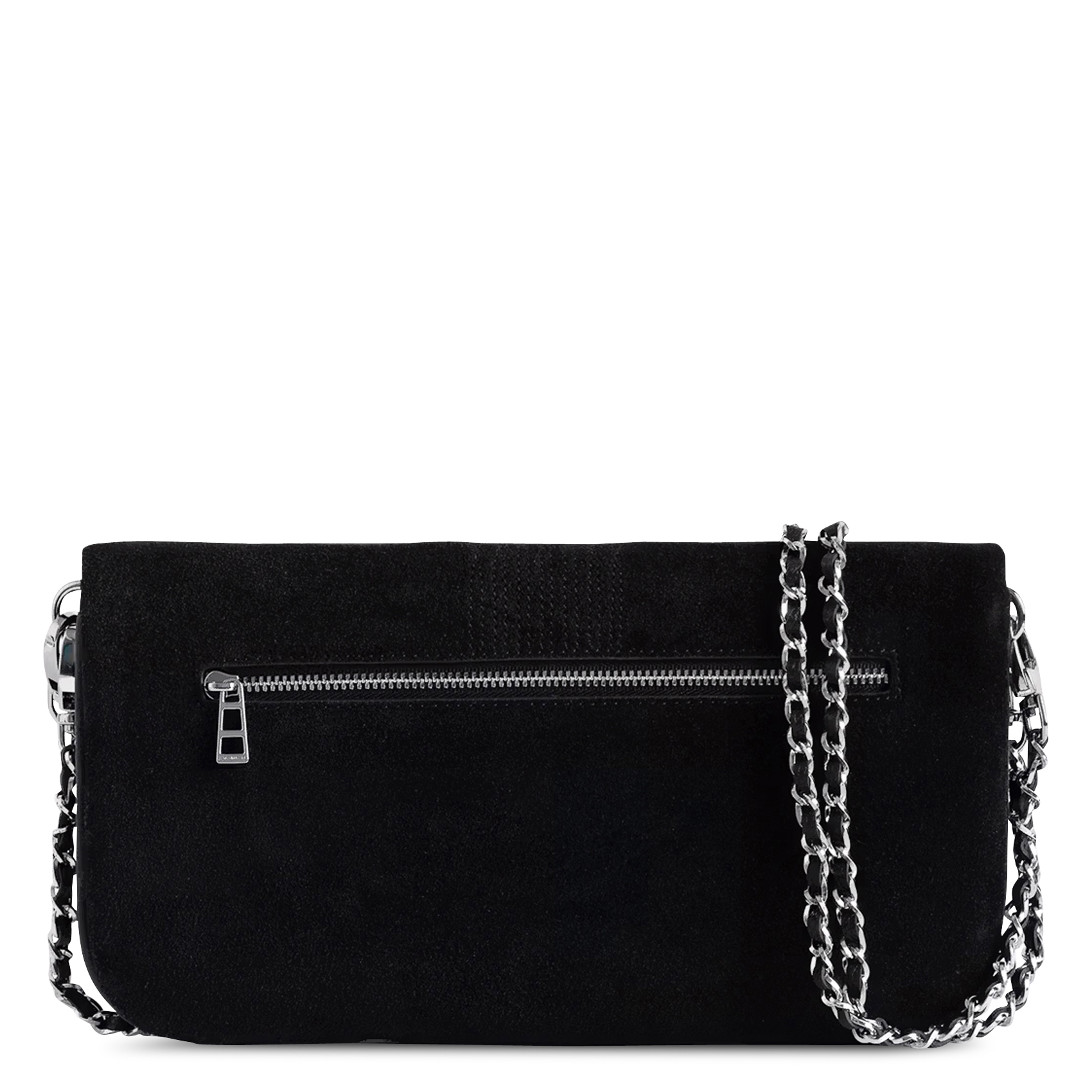 Leder-Umhängetasche ZADIG&VOLTAIRE Schwarz