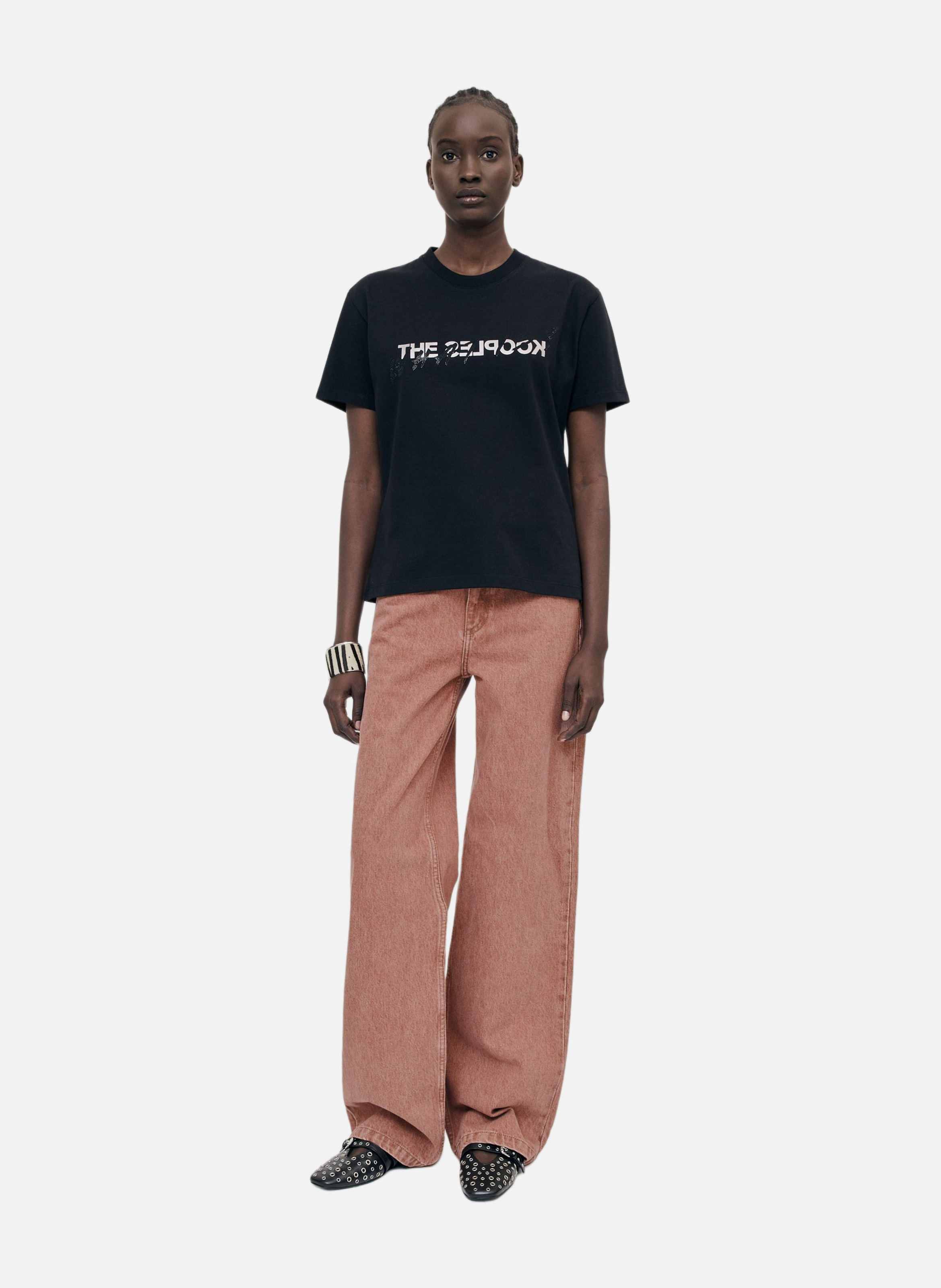 T-shirt THE KOOPLES Black