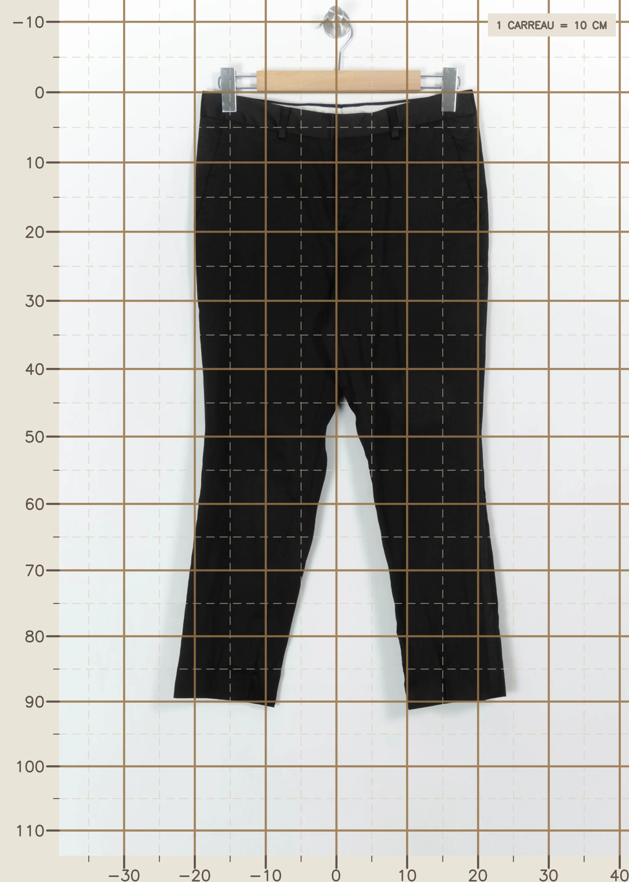 Pants CHLOE STORA - SECONDE MAIN Black