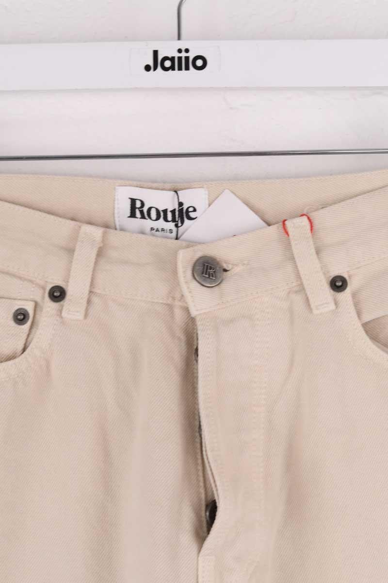 Straight jeans ROUJE - Seconde Main Beige