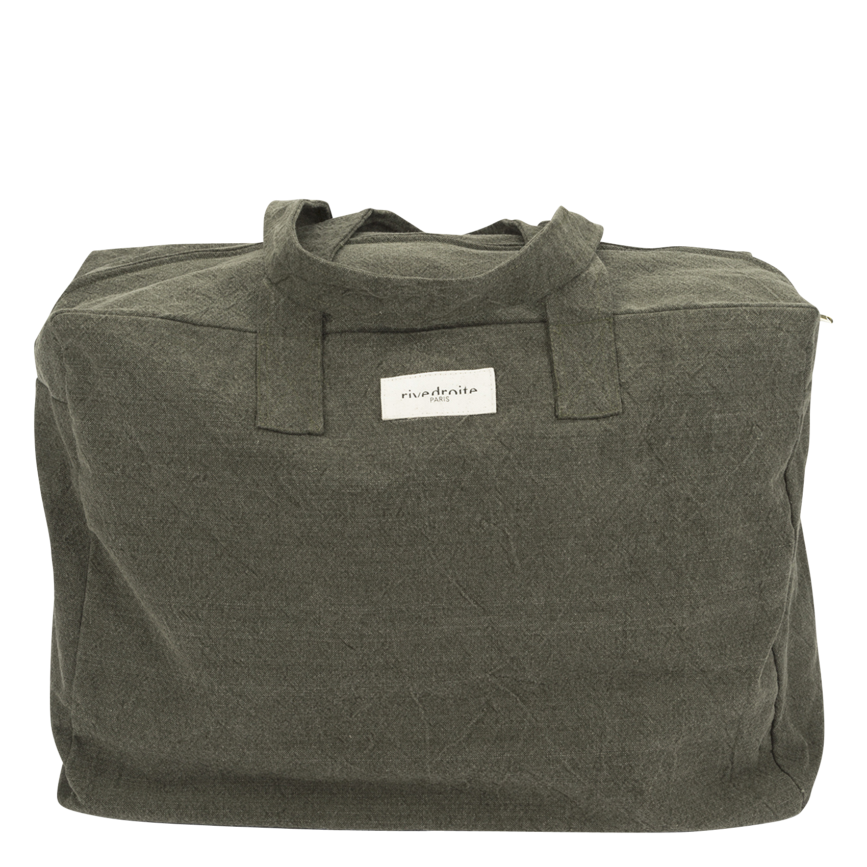 Recycled cotton travel bag RIVEDROITE PARIS