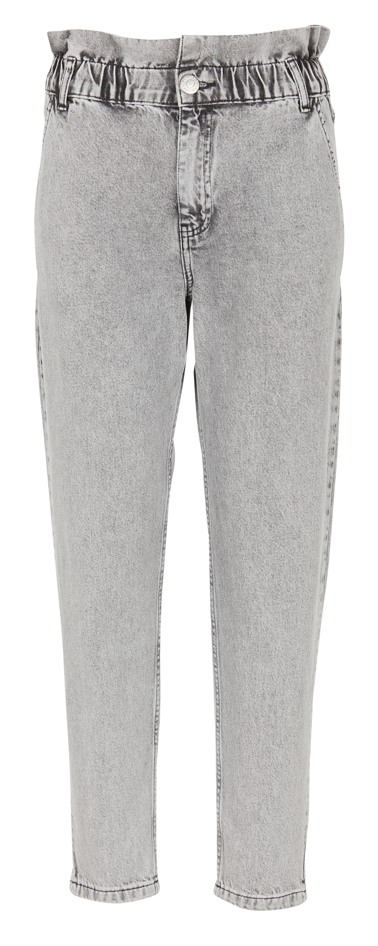 Faded slim-fit jeans GRACE ET MILA Grey