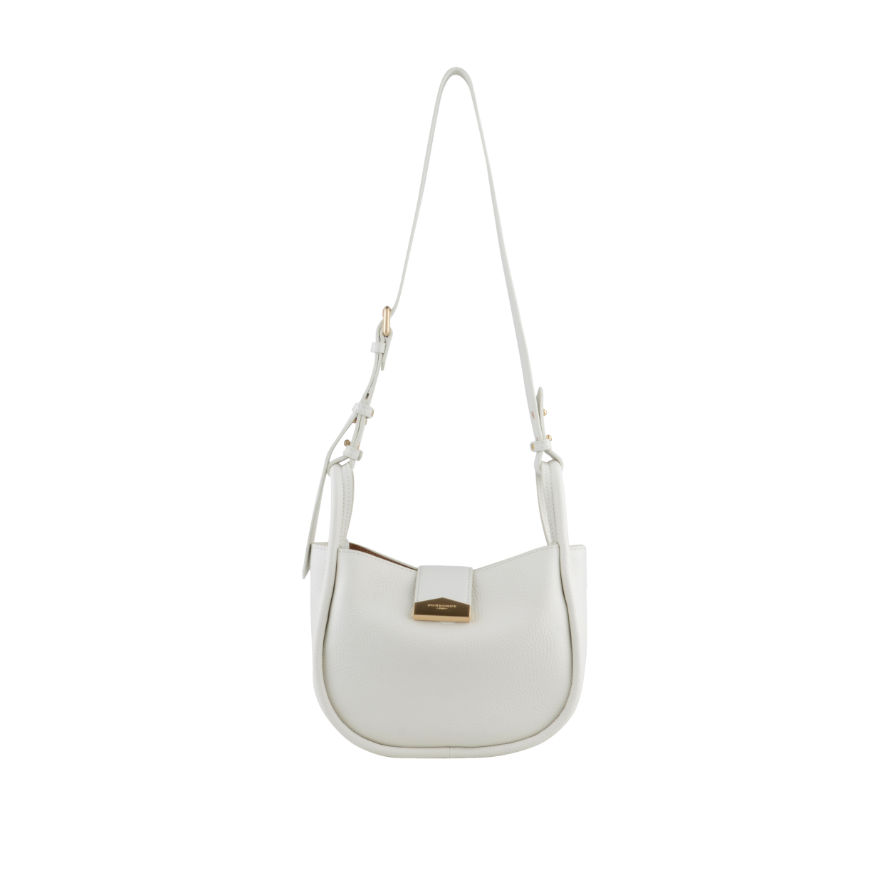 Leather clutch bag POURCHET