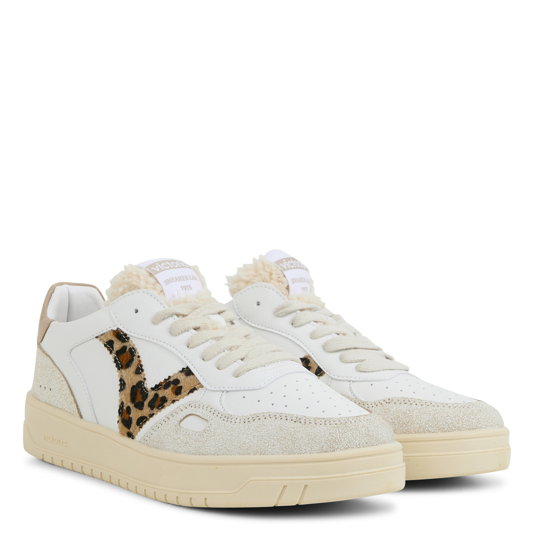 Baskets basses VICTORIA Marron