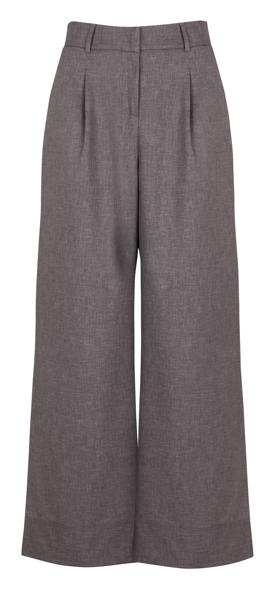 Azawood high-waisted wide-leg trousers MAISON 123 Grey