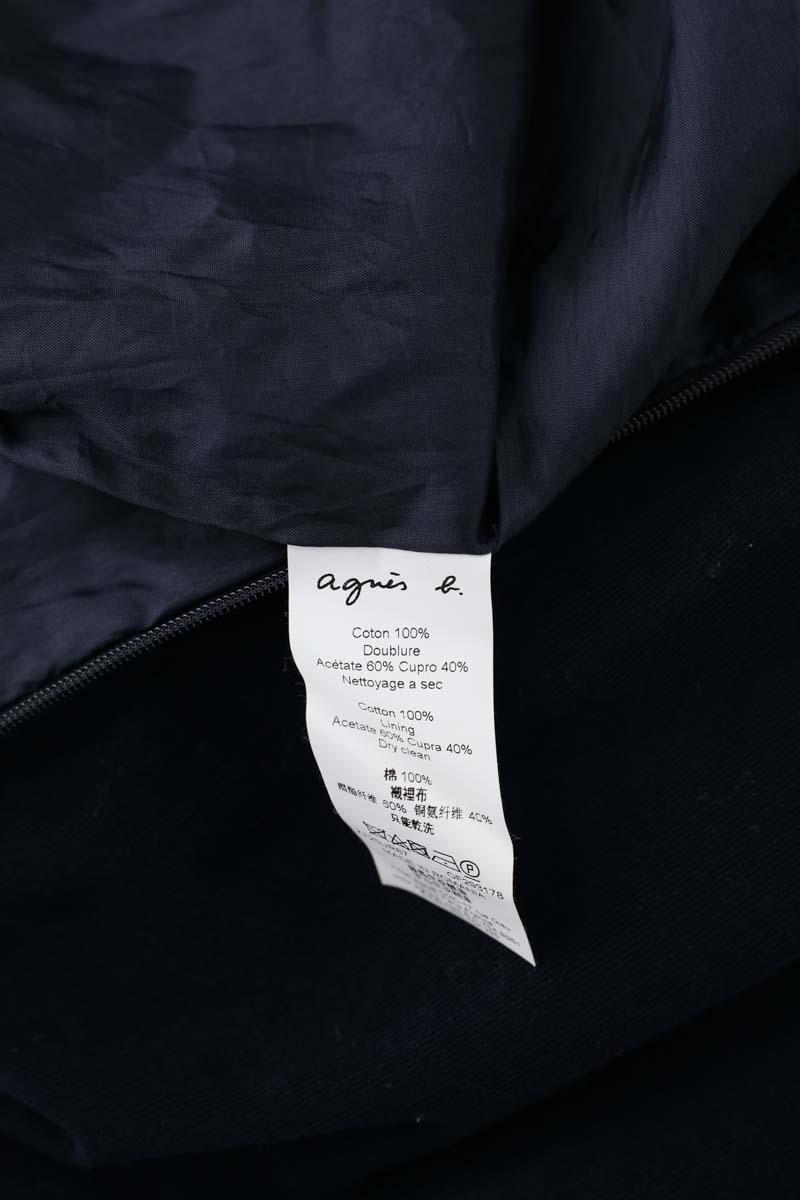 Cotton dress AGNES B. - Seconde Main Blue