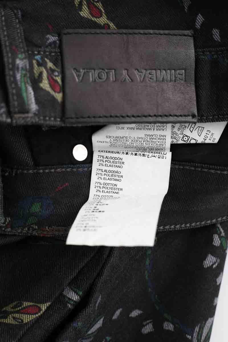 Cotton skinny jeans BIMBA Y LOLA - Seconde main Black