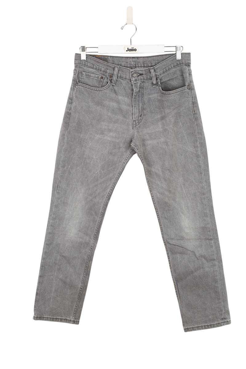 Cotton skinny jeans LEVI'S - Seconde main Grey
