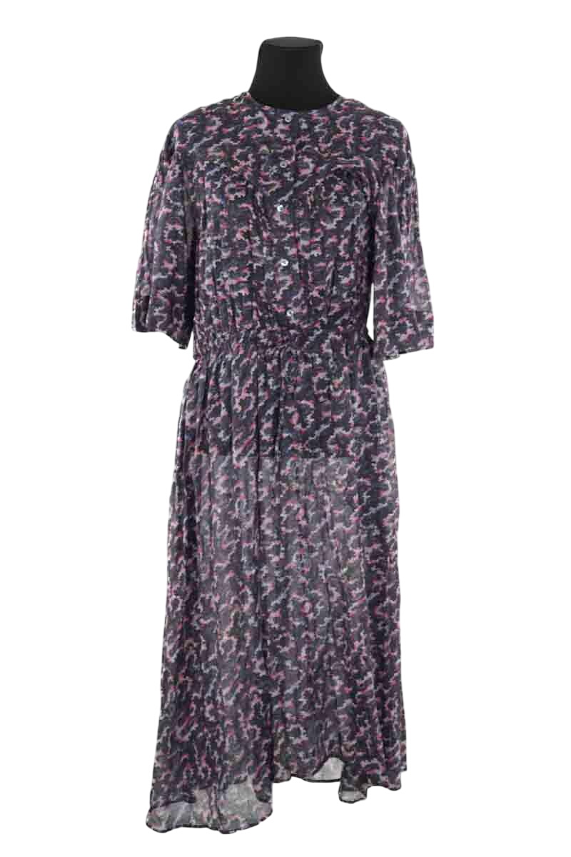 Cotton dress ISABEL MARANT ÉTOILE - SECONDE MAIN Multicolored