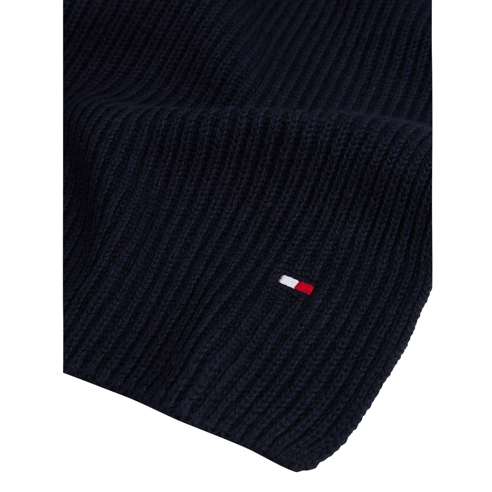 Organic cotton-blend scarf TOMMY HILFIGER Blue