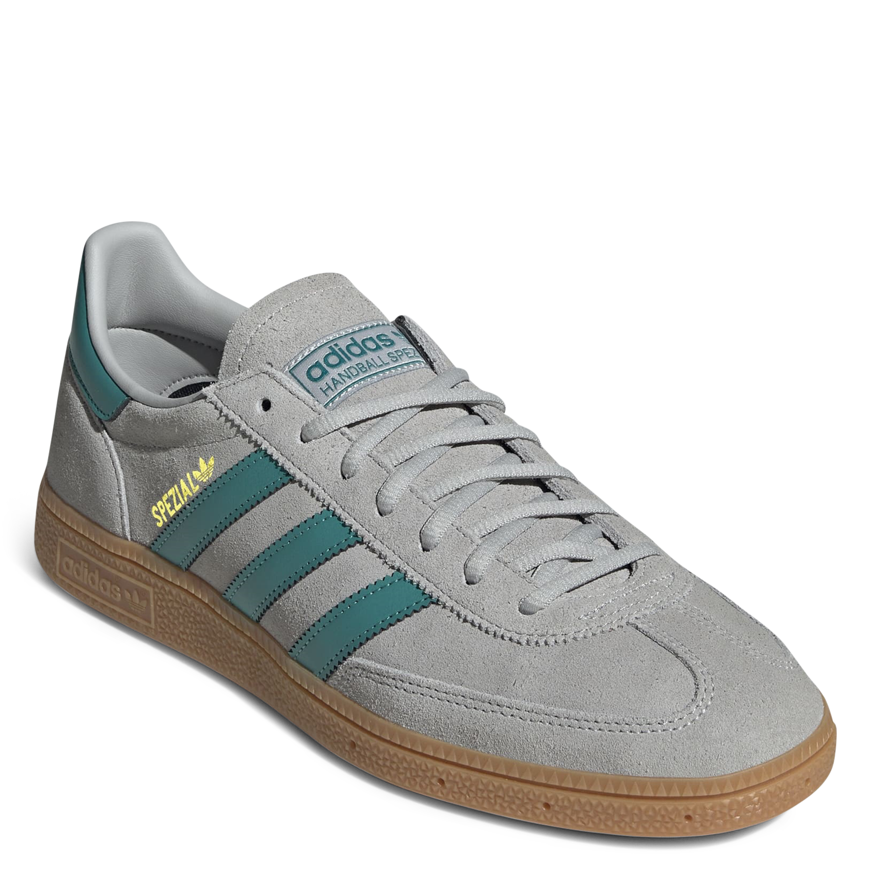 Baskets basses en cuir ADIDAS Gris